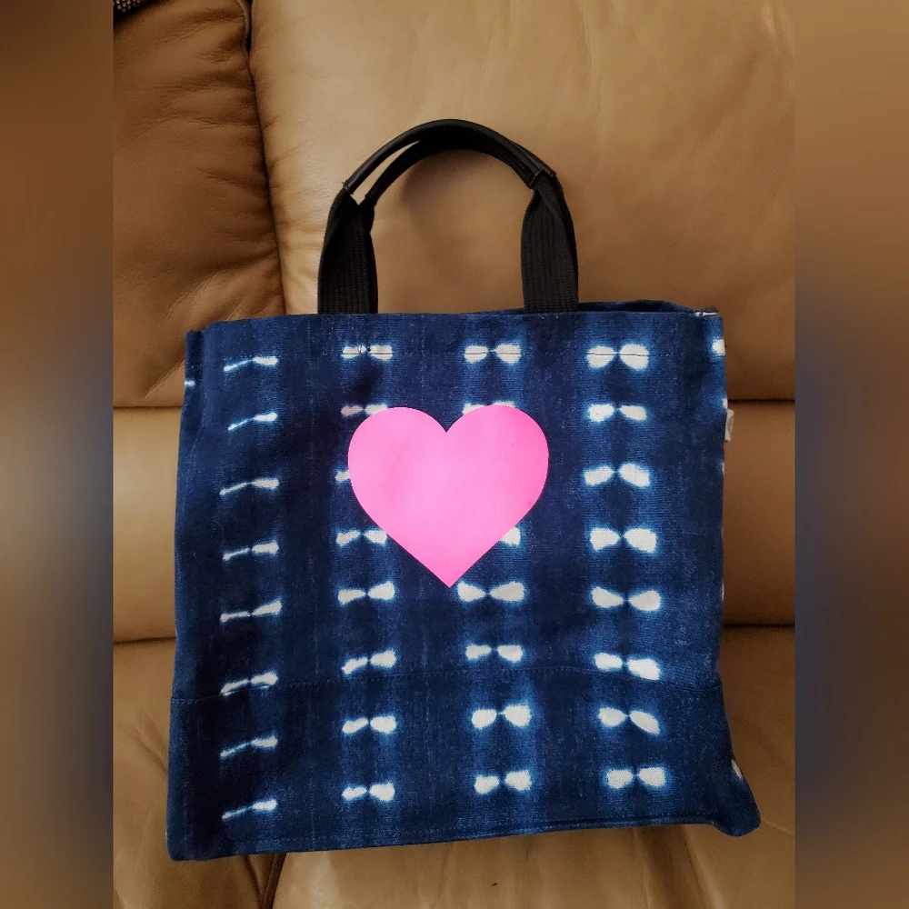 Quilted Koala Luxe North South Tote Bag Koala Kanvas SHIBORI No Long Strap New!